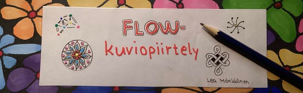 ”Kelttiläiset solmut”, FLOW-kuviopiirtely osa 3 by Lea Mönkkönen